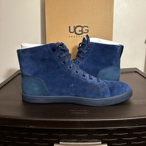 Men’s Suede Blue Boots